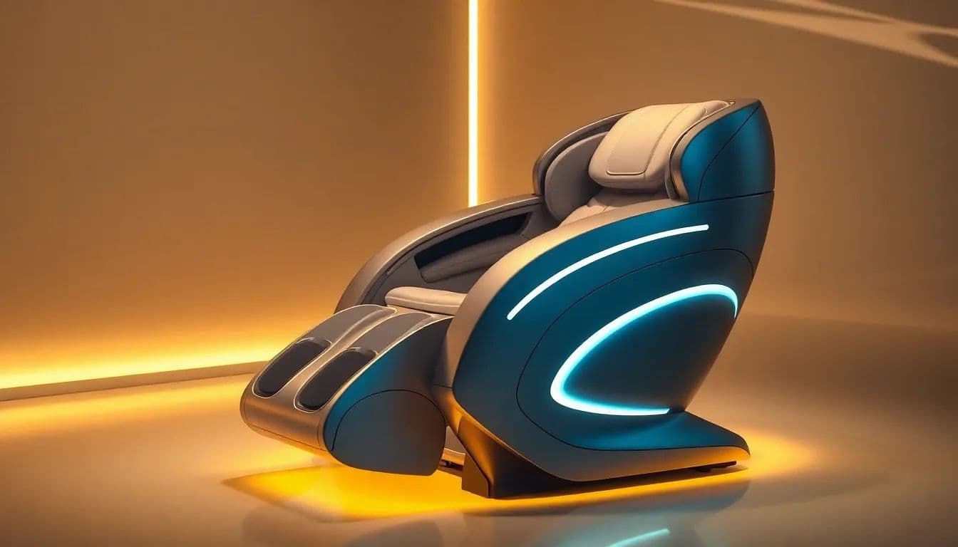 Prémium masszázsfotel elegáns környezetben